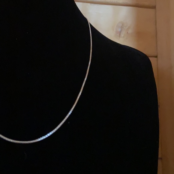 925 sterling silver | 20” | necklace | square box - Picture 2 of 3